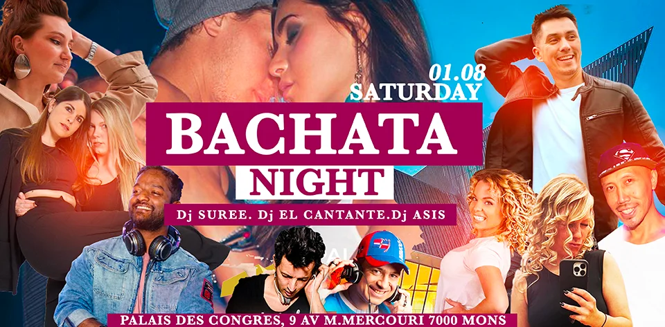 Bachata Night — Palais des Congrès, Mons